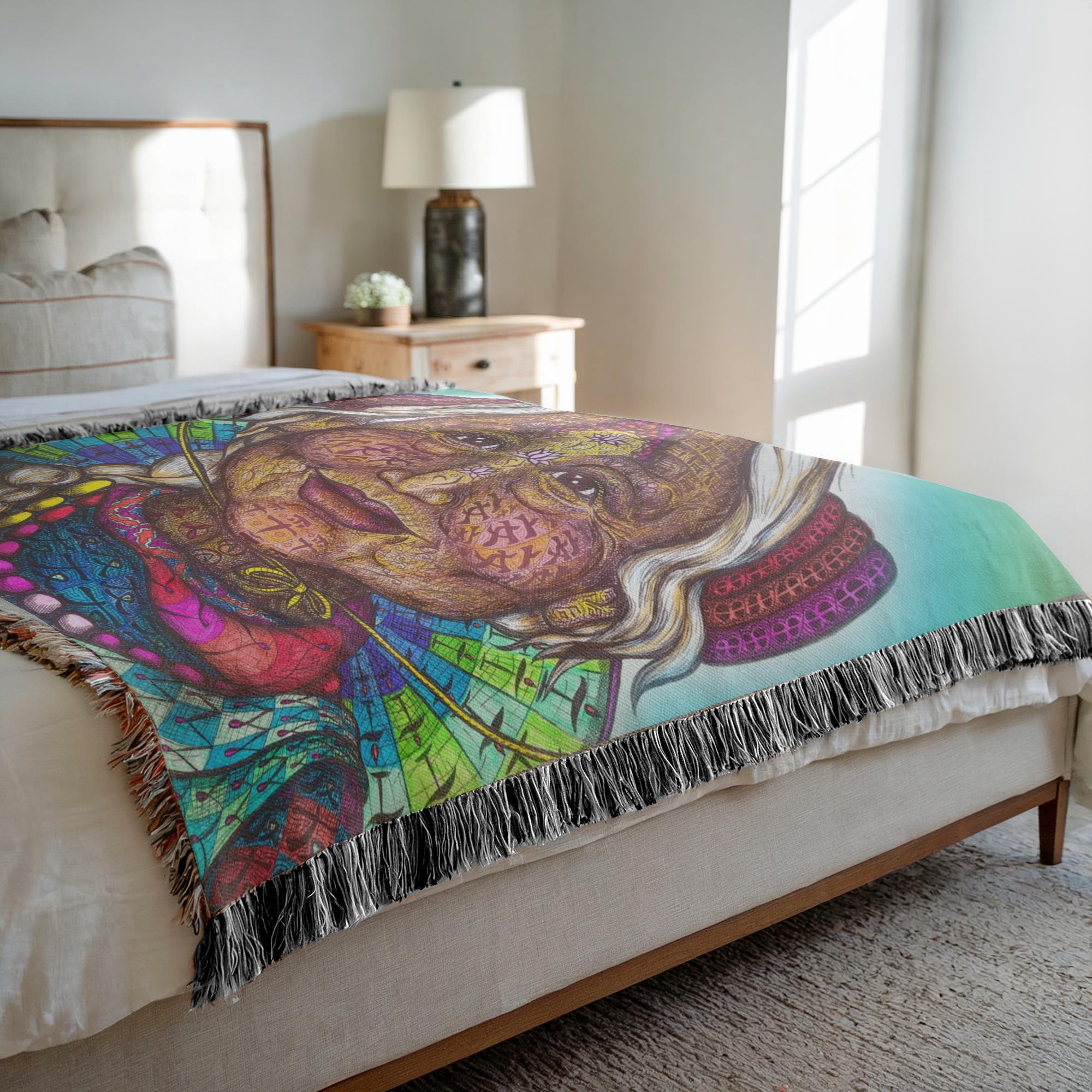 the-wisdom-keeper-of-inspiration-full-color-woven-blanket – Wisdom Keepers