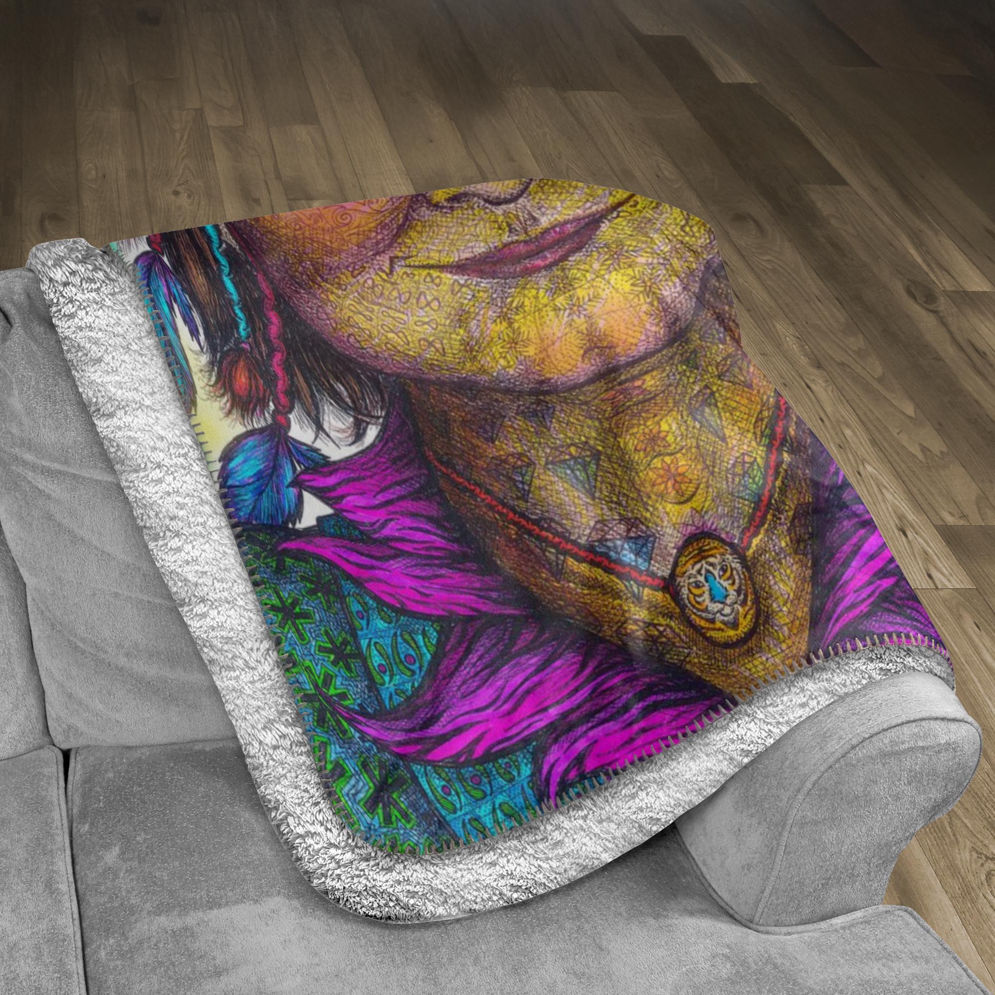 the-wisdom-keeper-of-integrity-full-color-fleece-sherpa-blanket – Wisdom Keepers