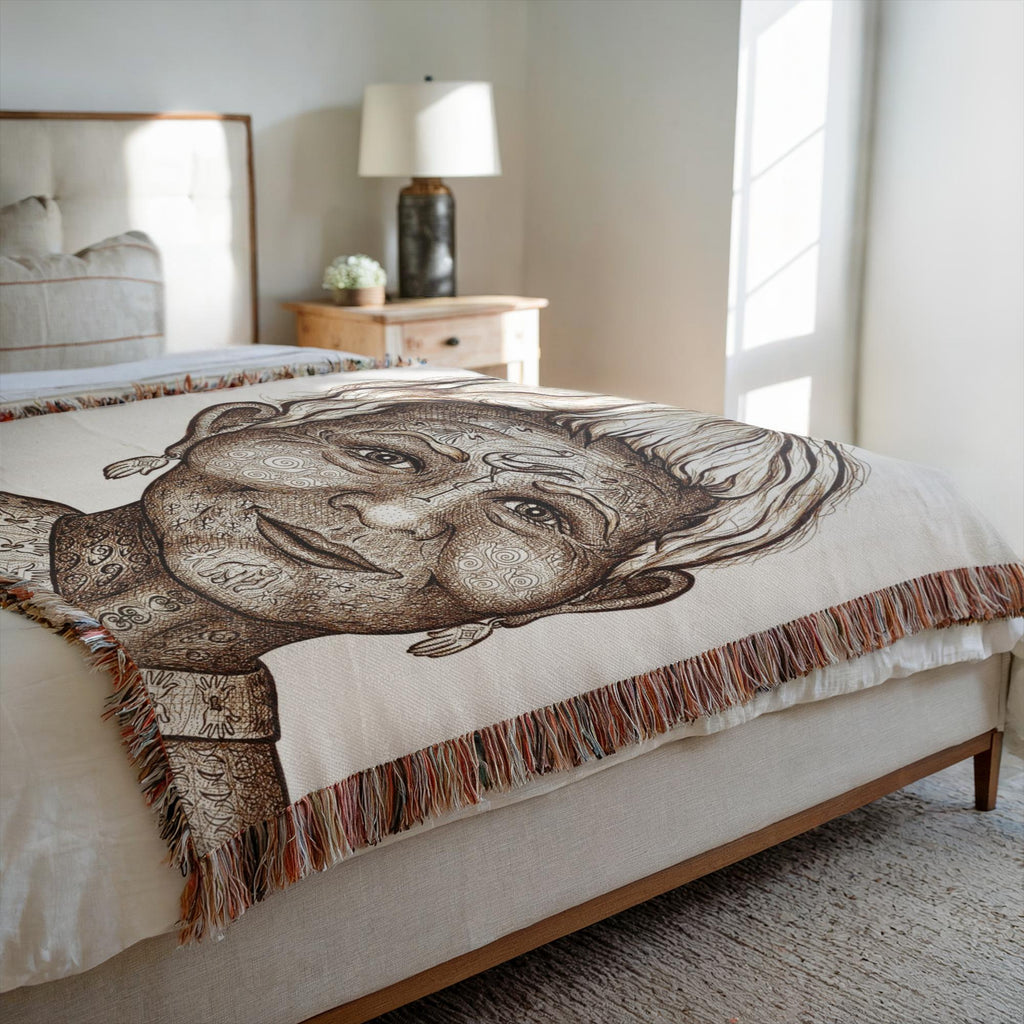 the-wisdom-keeper-of-intimacy-brown-white-woven-blanket – Wisdom Keepers