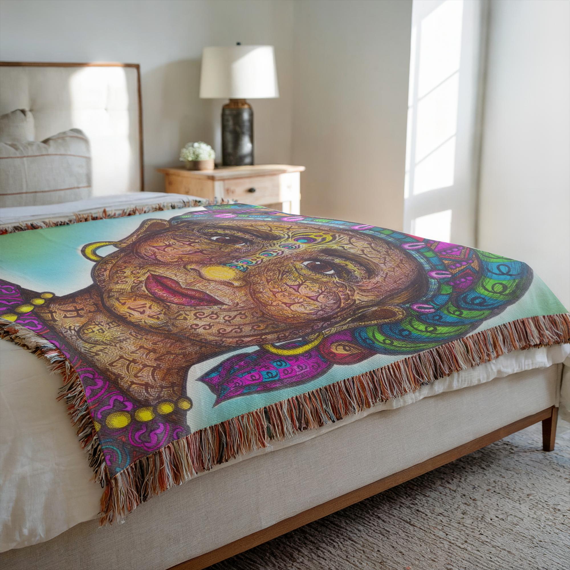 the-wisdom-keeper-of-justice-realistic-magic-full-color-woven-blanket – Wisdom Keepers