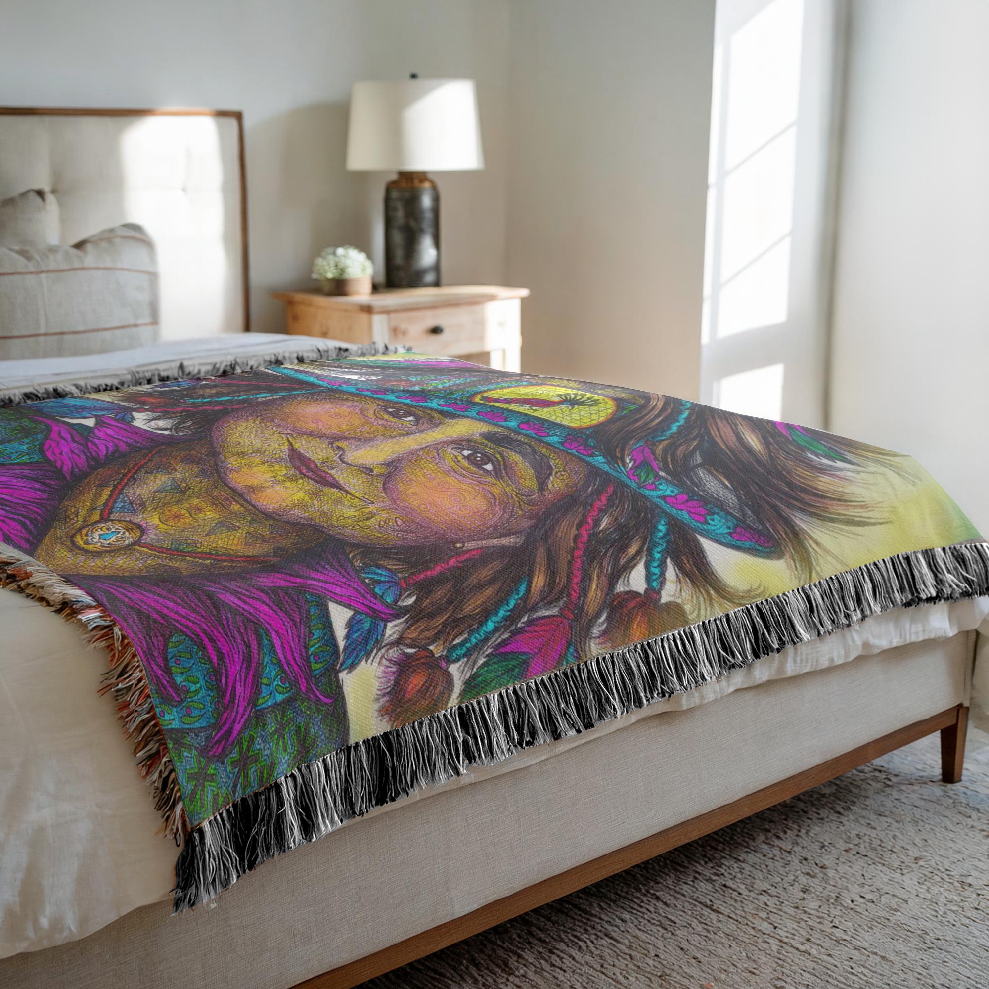 the-wisdom-keeper-of-integrity-full-color-woven-blanket – Wisdom Keepers