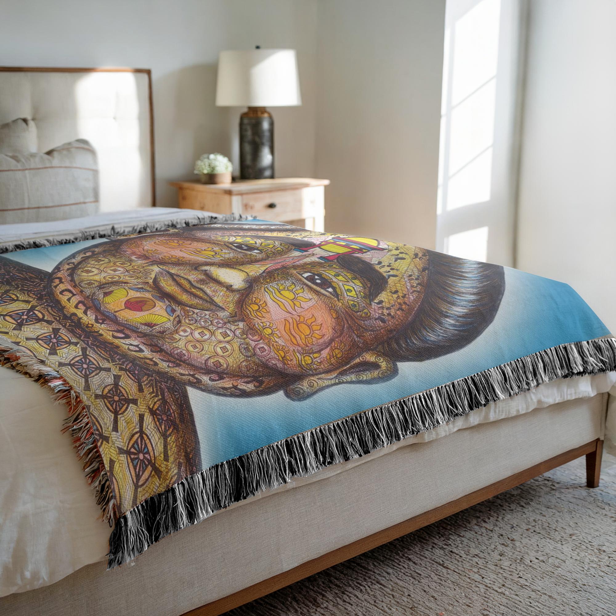 the-wisdom-keeper-of-strength-full-color-woven-blanket – Wisdom Keepers