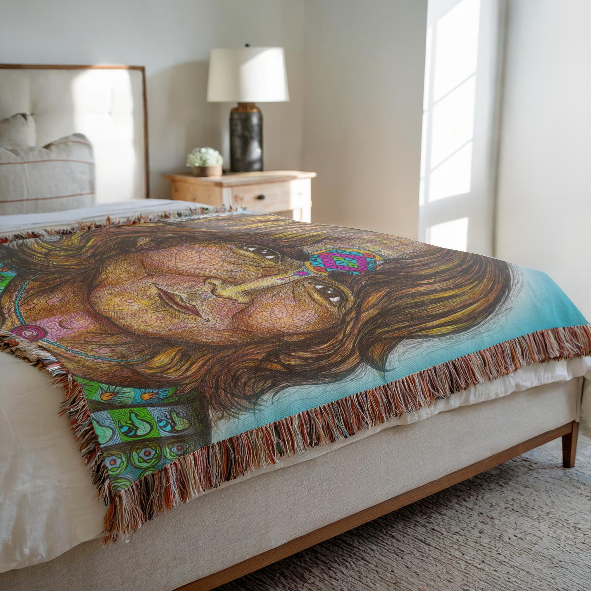 the-wisdom-keeper-of-equilibrium-harmony-full-color-woven-blanket – Wisdom Keepers