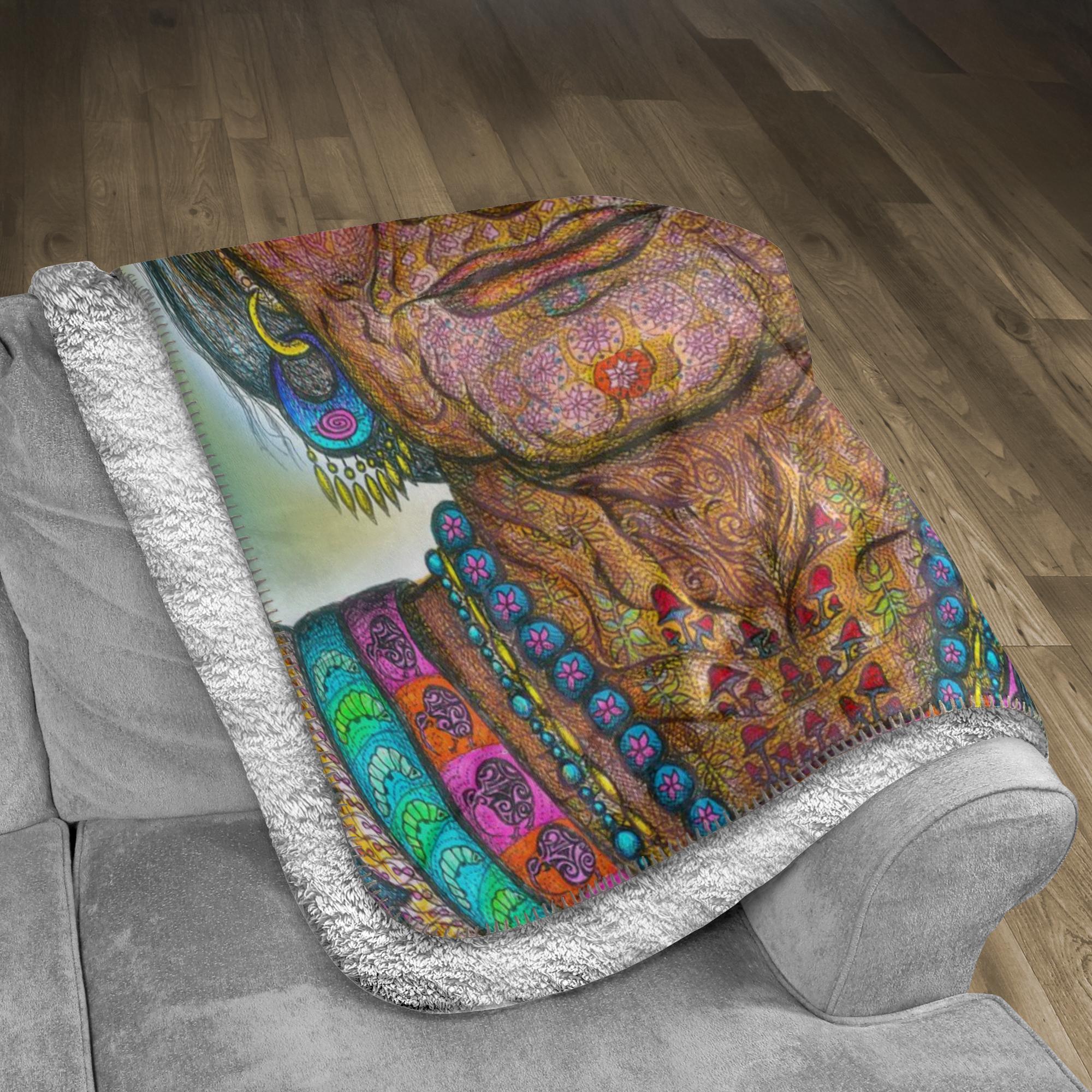 the-wisdom-keeper-of-guidance-full-color-fleece-sherpa-blanket – Wisdom Keepers