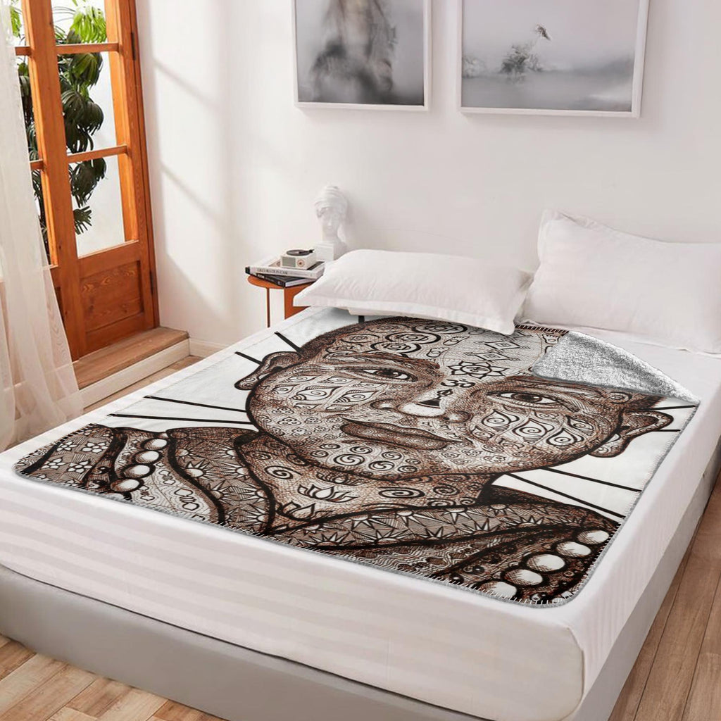 the-wisdom-keeper-of-initiative-awakening-brown-white-fleece-sherpa-blanket – Wisdom Keepers