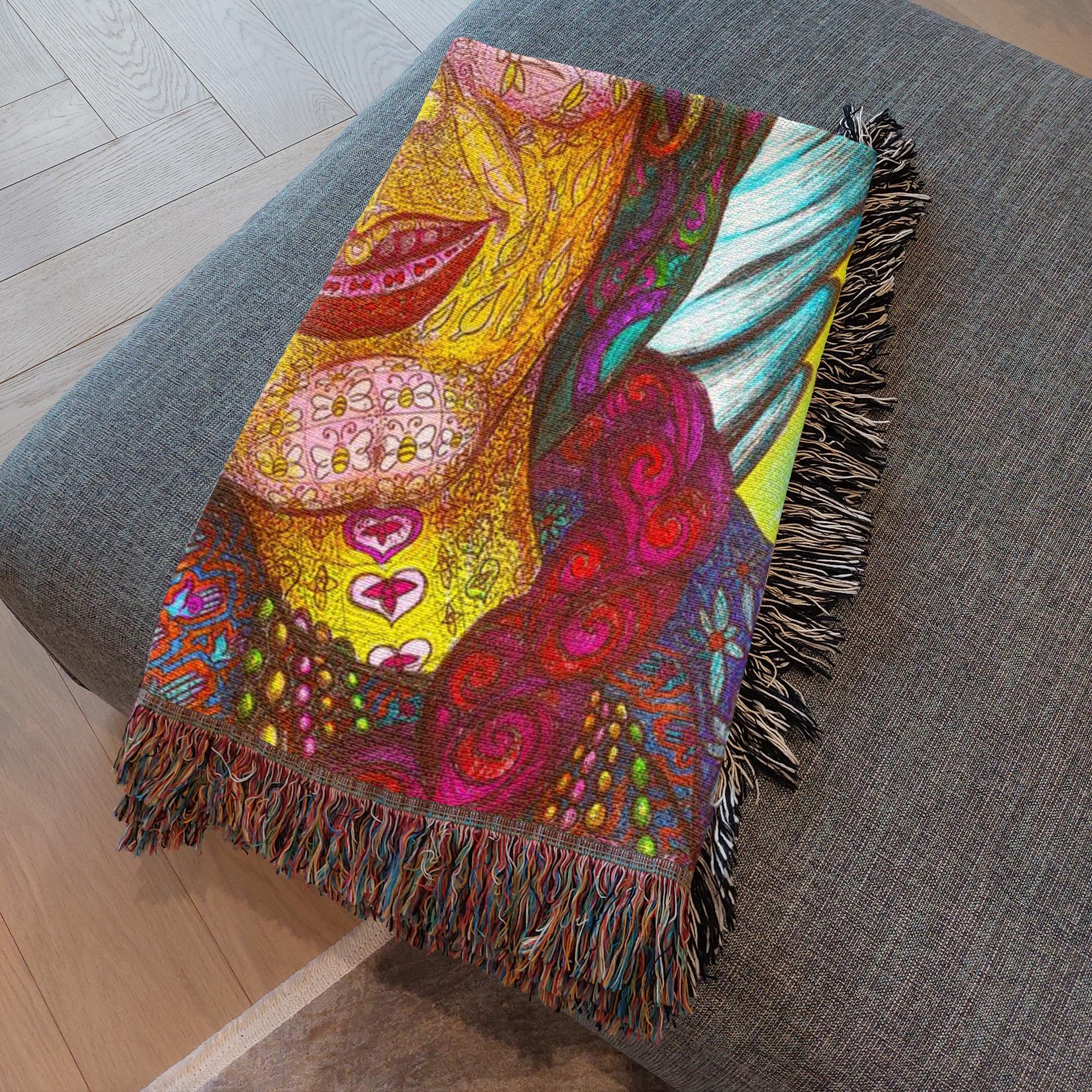 the-wisdom-keeper-of-peaceful-revolution-full-color-woven-blanket – Wisdom Keepers