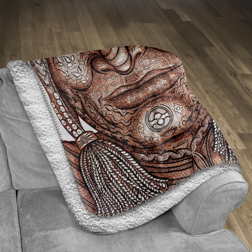 the-wisdom-keeper-of-preservation-brown-white-fleece-sherpa-blanket – Wisdom Keepers