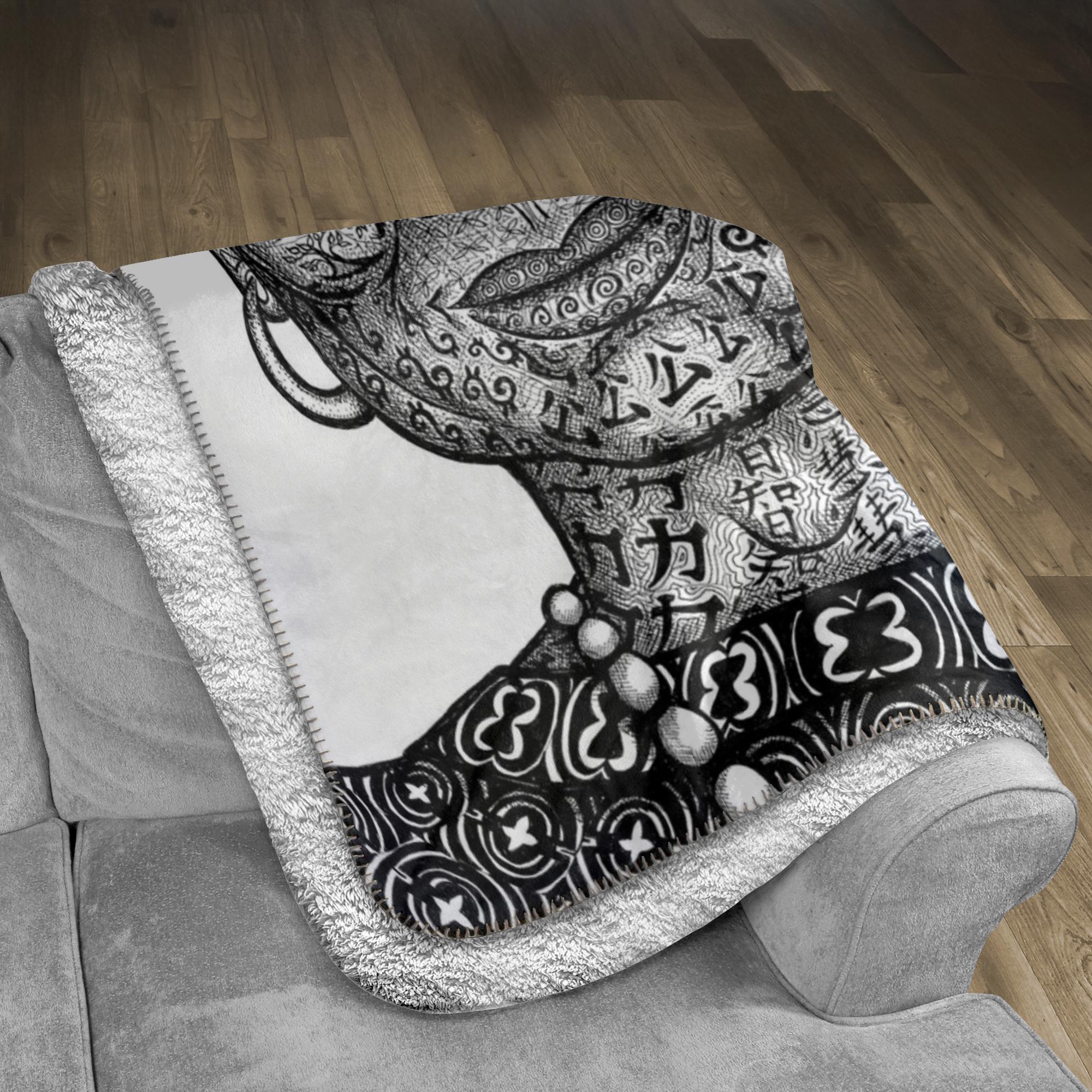 the-wisdom-keeper-of-justice-realistic-magic-black-white-fleece-sherpa-blanket – Wisdom Keepers
