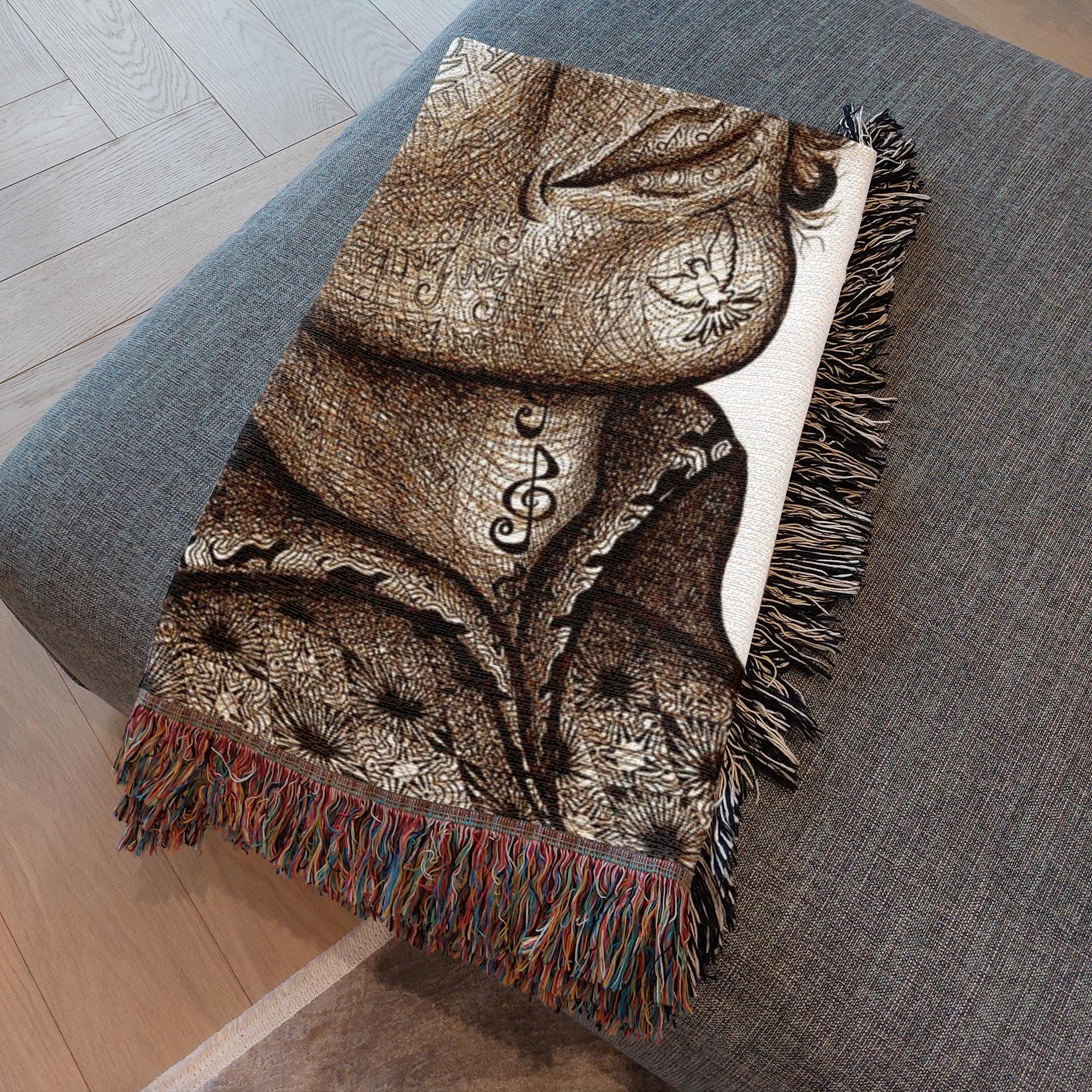 the-wisdom-keeper-of-enrichment-brown-white-woven-blanket – Wisdom Keepers