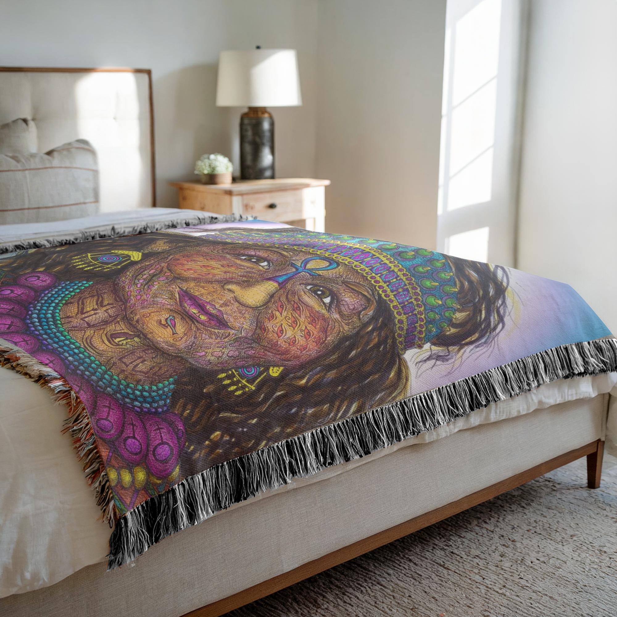 the-wisdom-keeper-of-anticipation-emanation-full-color-woven-blanket – Wisdom Keepers