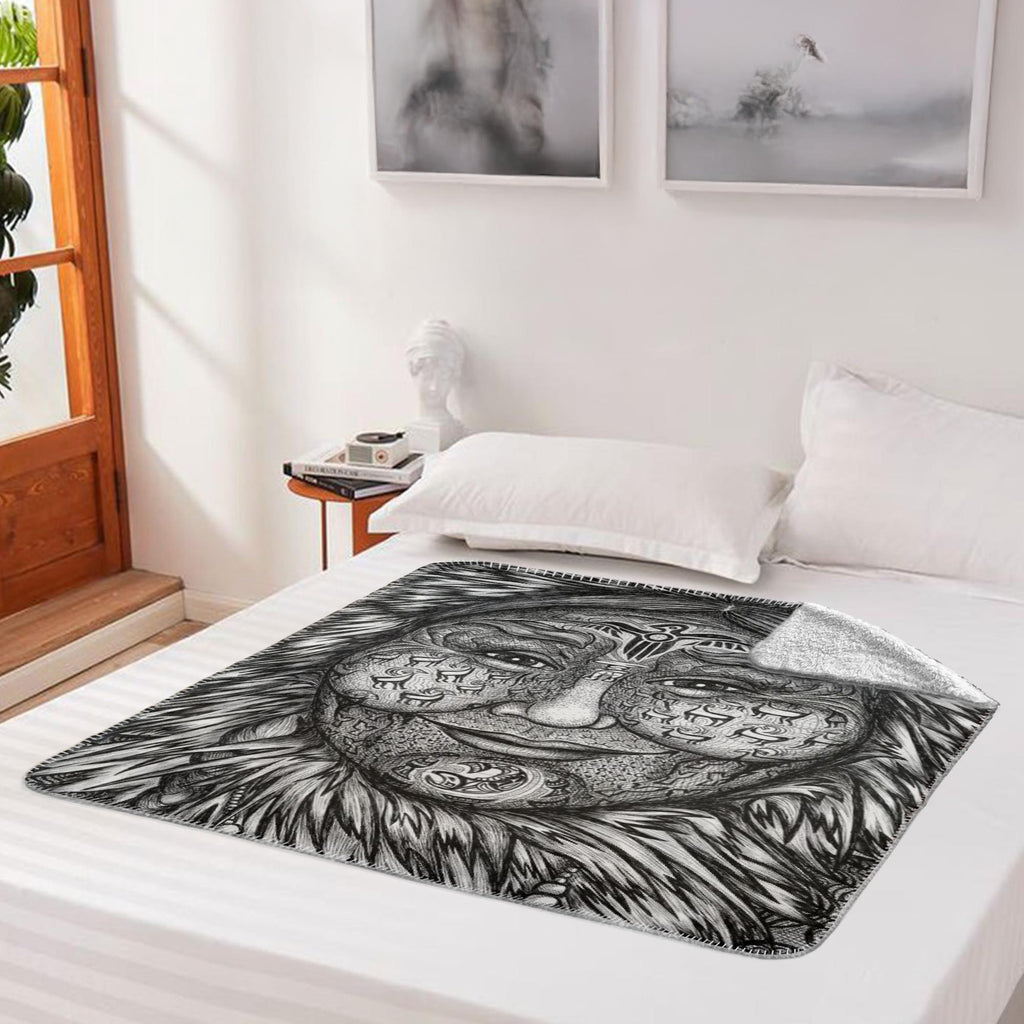 the-wisdom-keeper-of-expansion-superabundance-black-white-fleece-sherpa-blanket – Wisdom Keepers
