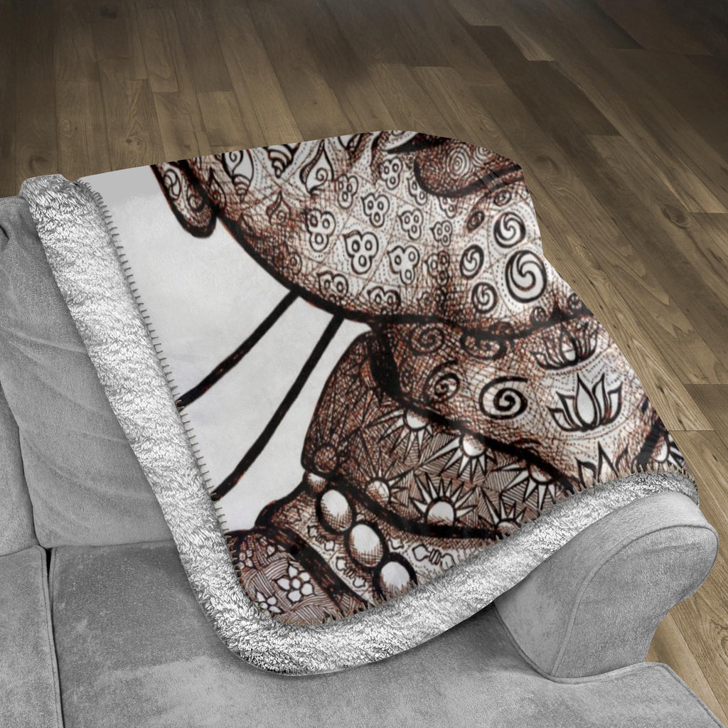 the-wisdom-keeper-of-initiative-awakening-brown-white-fleece-sherpa-blanket – Wisdom Keepers