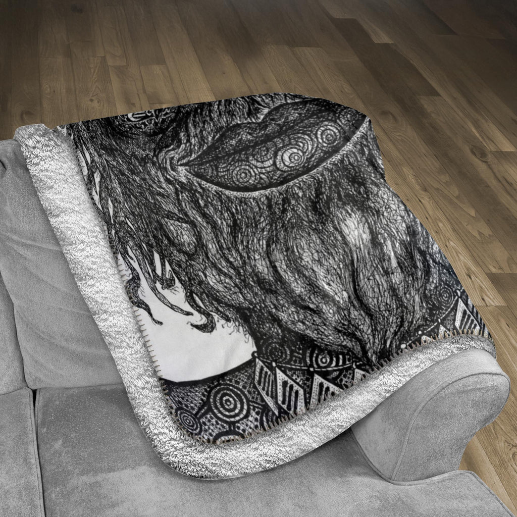 the-wisdom-keeper-of-orientation-unity-black-white-fleece-sherpa-blanket – Wisdom Keepers