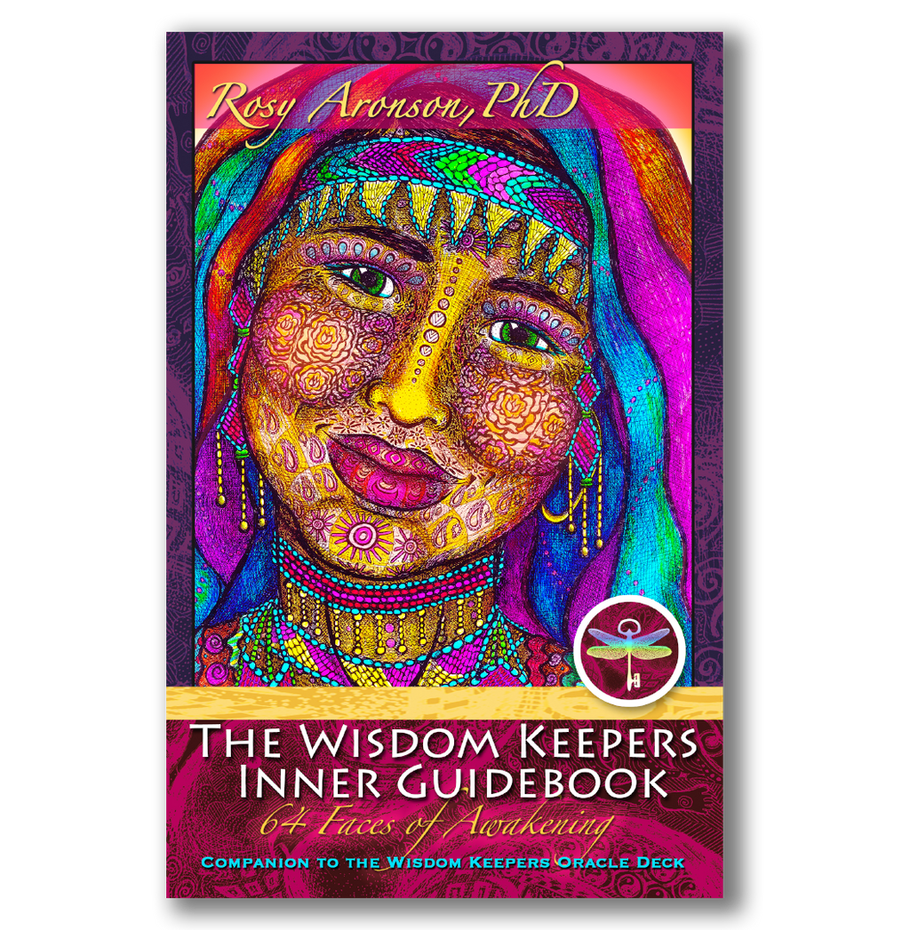 The Wisdom Keepers Inner Guidebook cover for 64 faces of awakening 