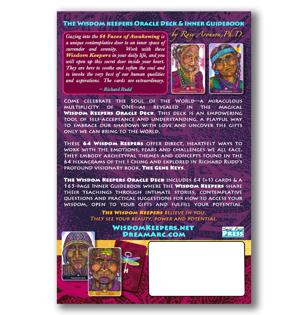 The Wisdom Keepers Oracle Deck: A 65-Card Deck and Guidebook (enhanced color edition)
