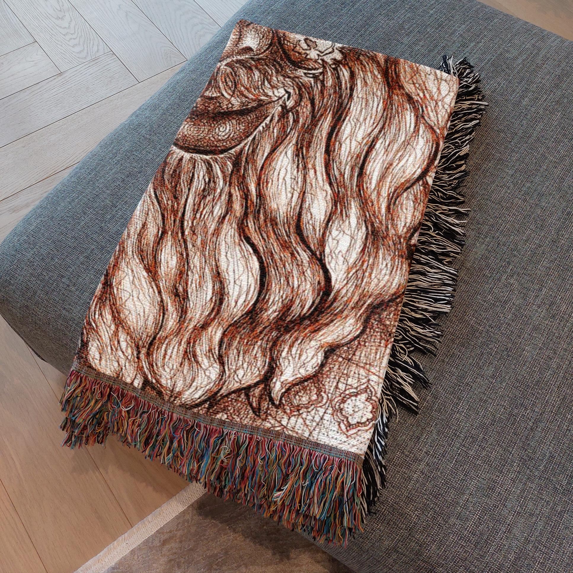 the-wisdom-keeper-of-acceptance-brown-white-woven-blanket – Wisdom Keepers