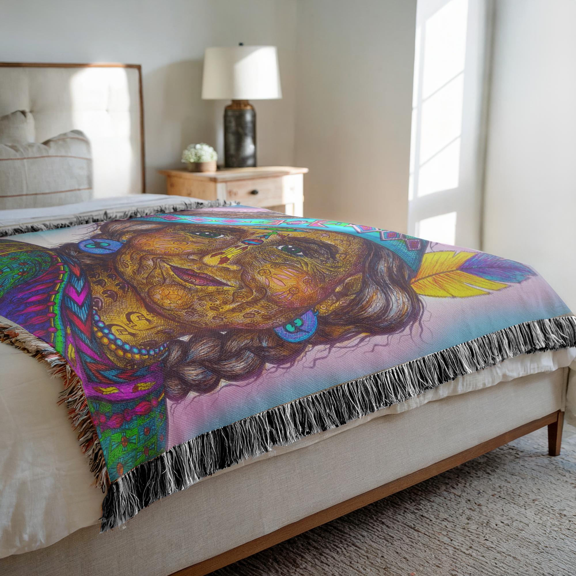the-wisdom-keeper-of-altruism-full-color-woven-blanket – Wisdom Keepers