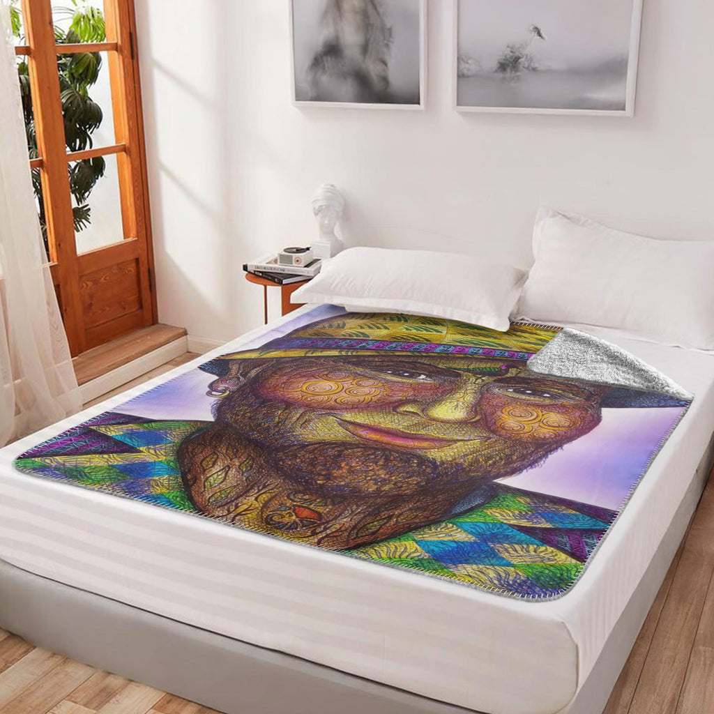 the-wisdom-keeper-of-stillness-full-color-fleece-sherpa-blanket – Wisdom Keepers