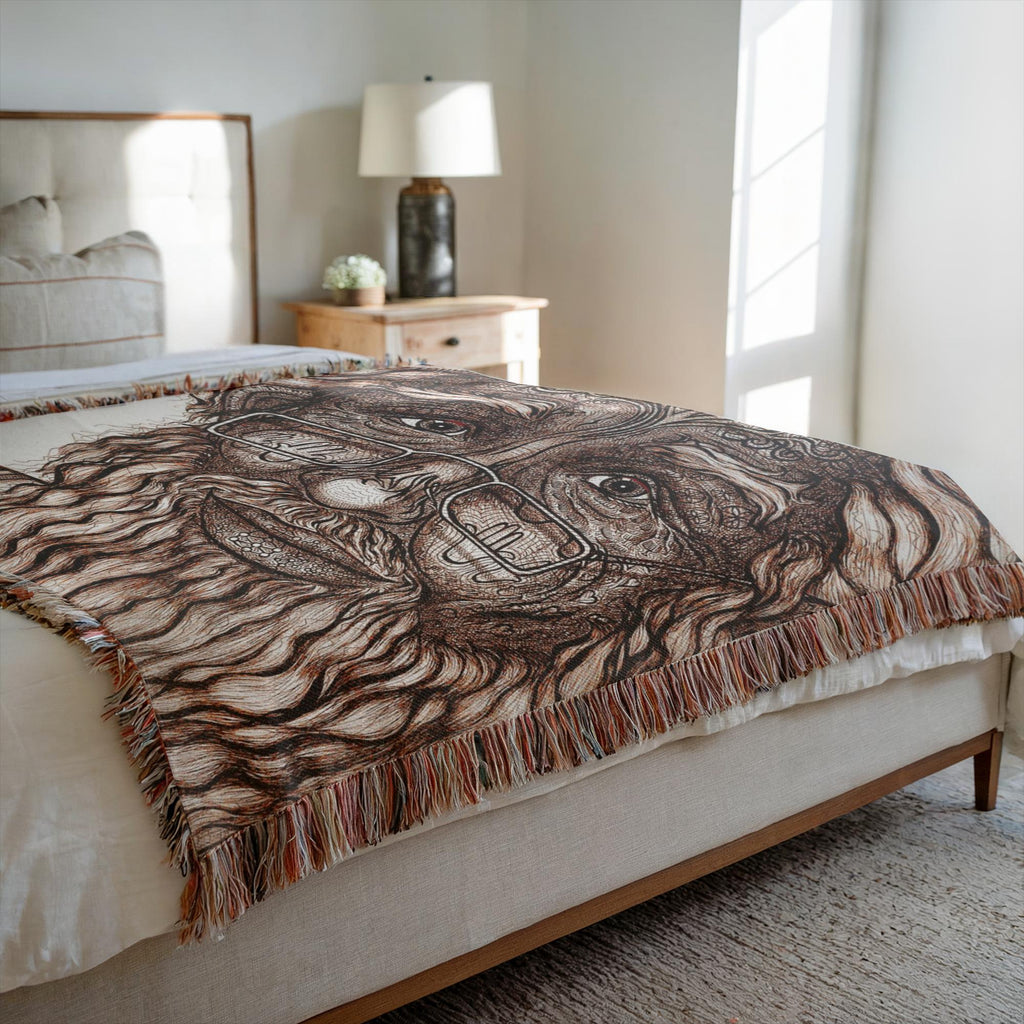the-wisdom-keeper-of-omniscience-brown-white-woven-blanket – Wisdom Keepers