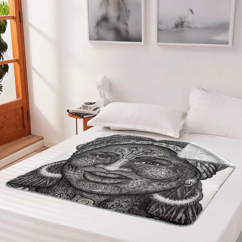 the-wisdom-keeper-of-style-black-white-fleece-sherpa-blanket – Wisdom Keepers