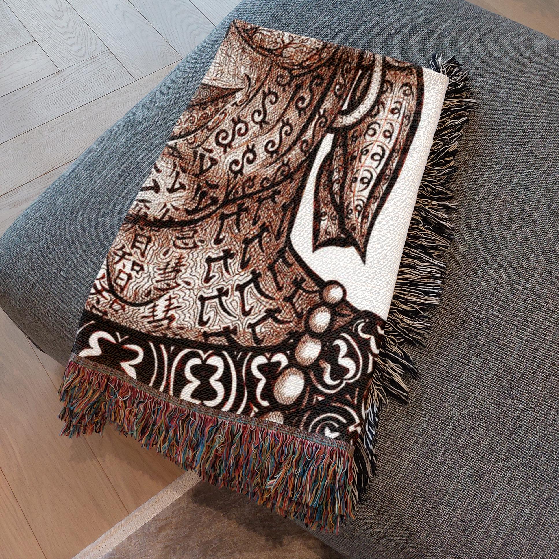 the-wisdom-keeper-of-justice-realistic-magic-brown-white-woven-blanket – Wisdom Keepers