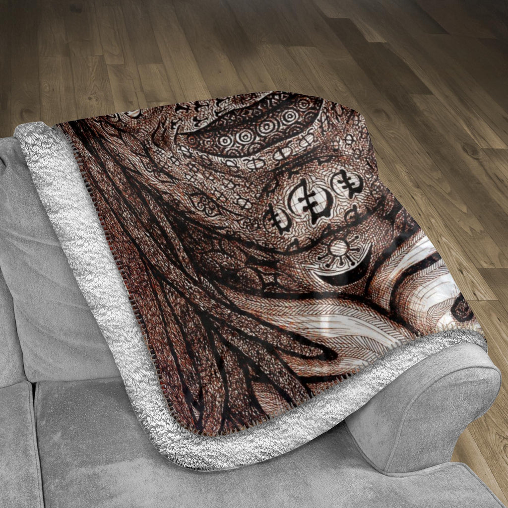 the-wisdom-keeper-of-dynamism-brown-white-fleece-sherpa-blanket – Wisdom Keepers