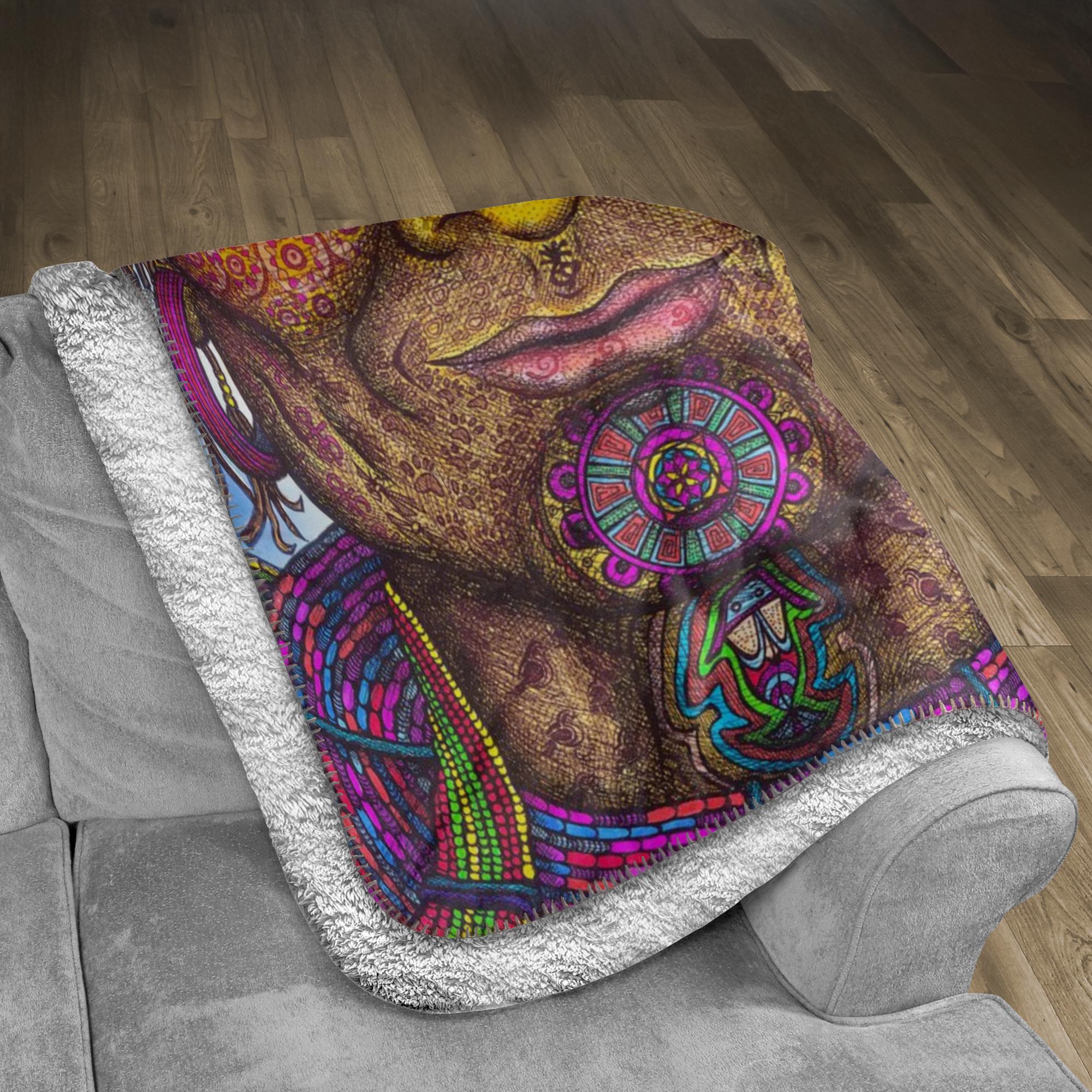 the-wisdom-keeper-of-resolve-full-color-fleece-sherpa-blanket – Wisdom Keepers