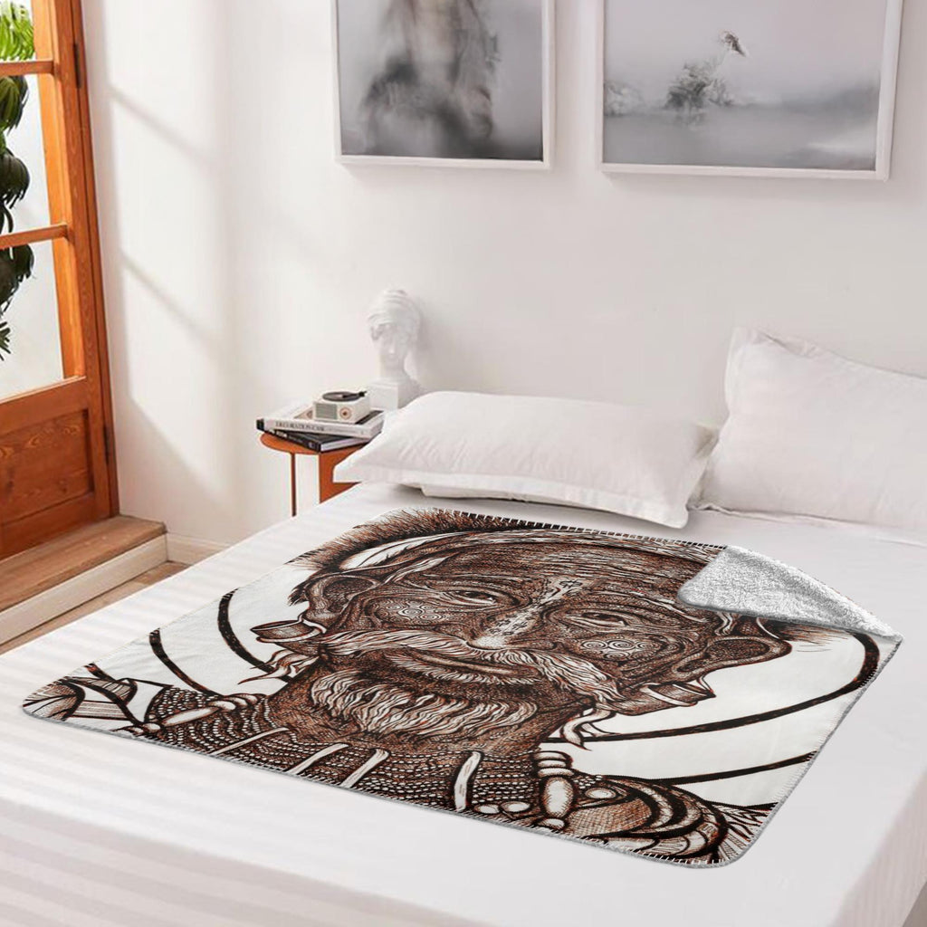 the-wisdom-keeper-of-versatility-brown-white-fleece-sherpa-blanket – Wisdom Keepers