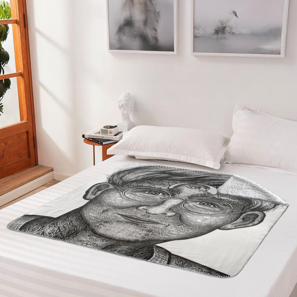 the-wisdom-keeper-of-insight-black-white-fleece-sherpa-blanket – Wisdom Keepers