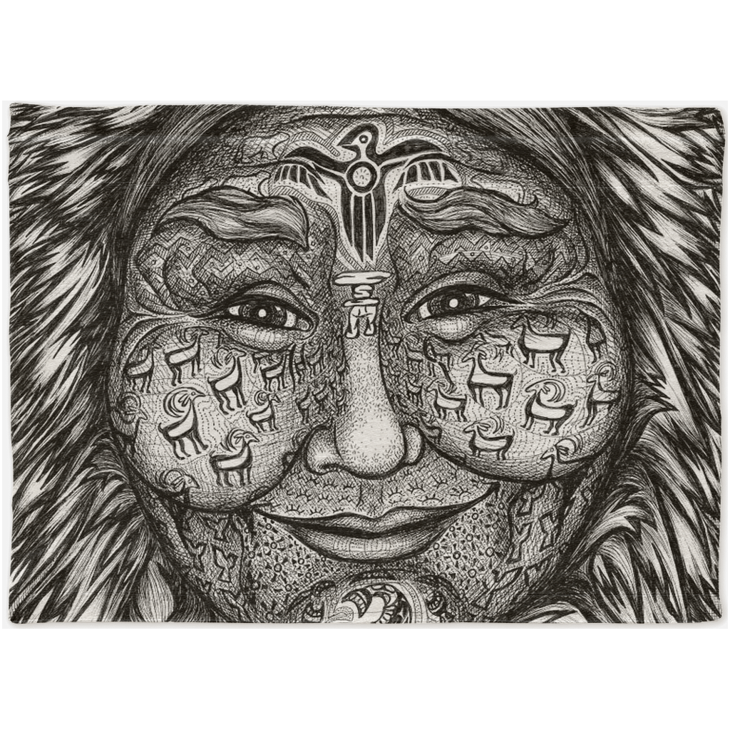 the-wisdom-keeper-of-expansion-superabundance-black-white-woven-tapestry – Wisdom Keepers