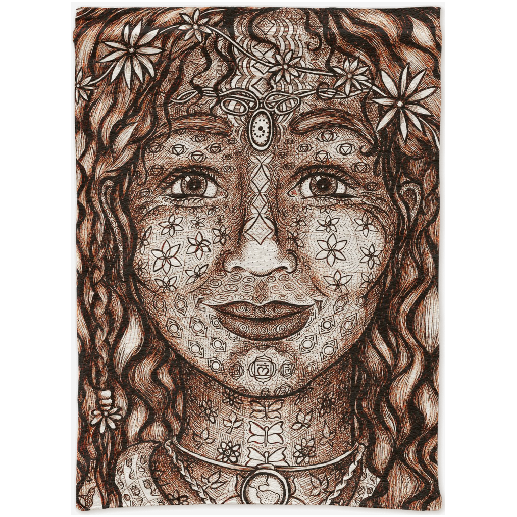 the-wisdom-keeper-of-magnetism-brown-white-woven-tapestry – Wisdom Keepers