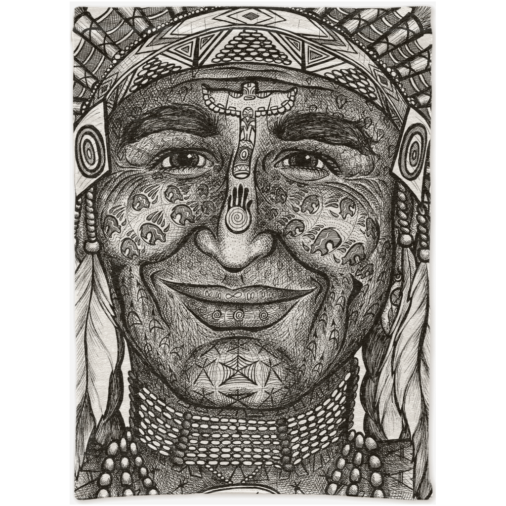 the-wisdom-keeper-of-leadership-black-white-woven-tapestry – Wisdom Keepers