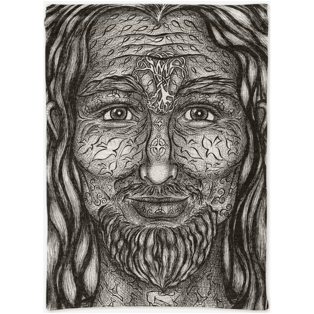 the-wisdom-keeper-of-authority-black-white-woven-tapestry – Wisdom Keepers