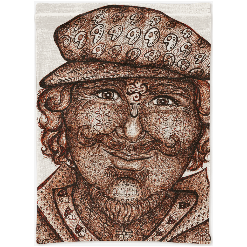 the-wisdom-keeper-of-artfulness-brown-white-woven-tapestry – Wisdom Keepers