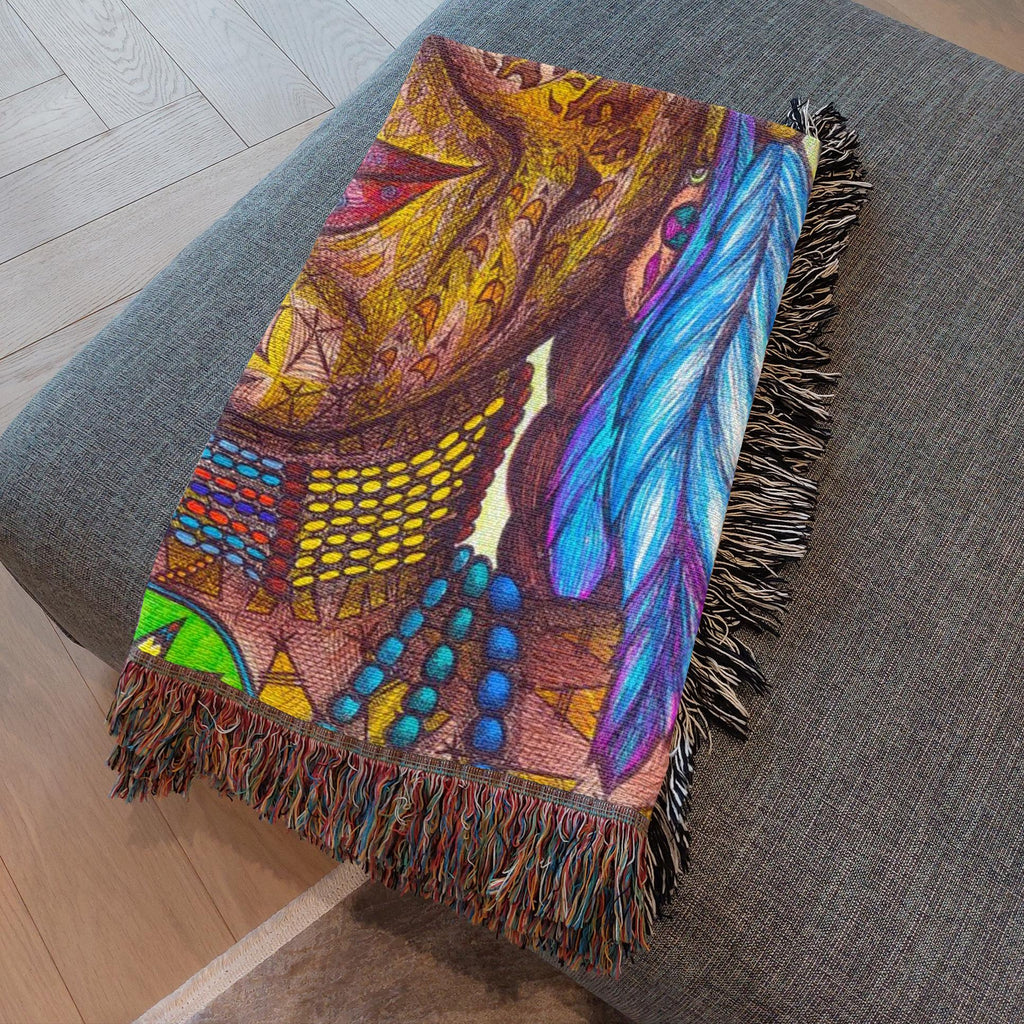 the-wisdom-keeper-of-leadership-full-color-woven-blanket – Wisdom Keepers