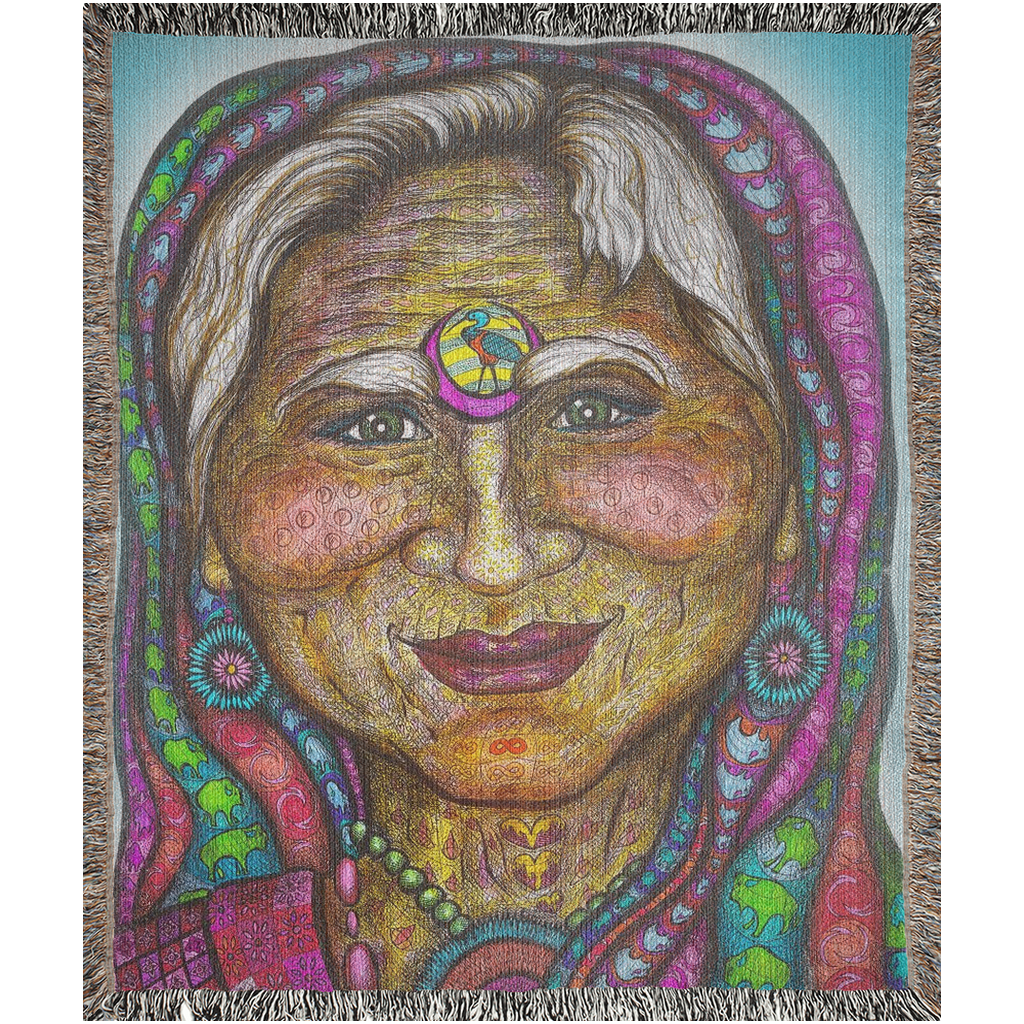 the-wisdom-keeper-of-synergy-communion-full-color-woven-blanket – Wisdom Keepers