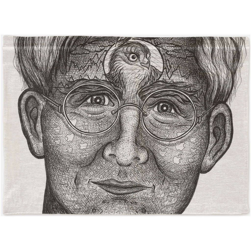 the-wisdom-keeper-of-insight-black-white-woven-tapestry – Wisdom Keepers