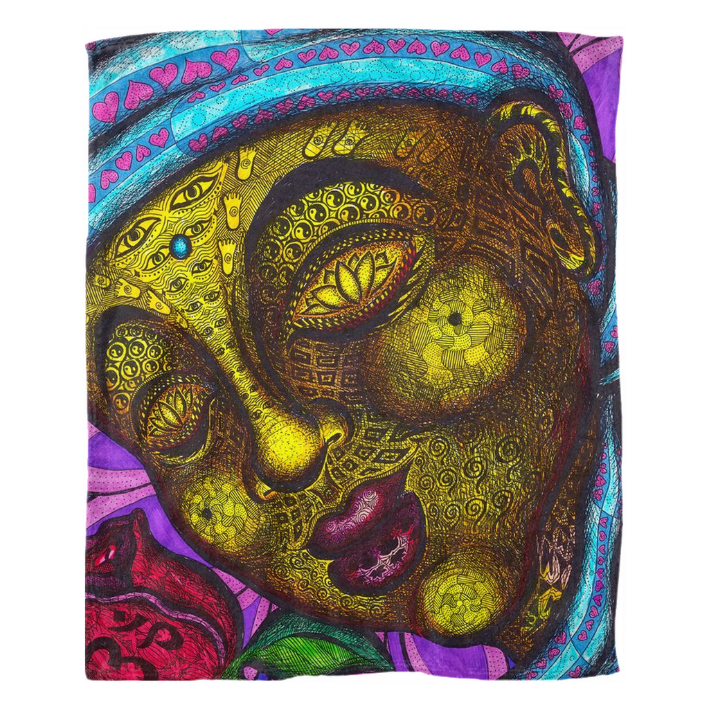 the-wisdom-keeper-of-totality-full-color-fleece-blanket – Wisdom Keepers