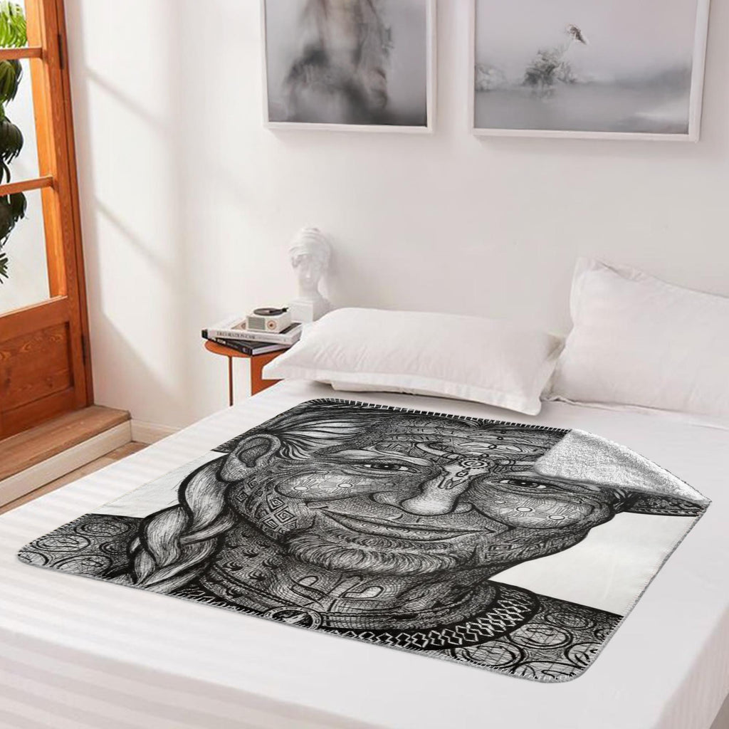 the-wisdom-keeper-of-teamwork-black-white-fleece-sherpa-blanket – Wisdom Keepers