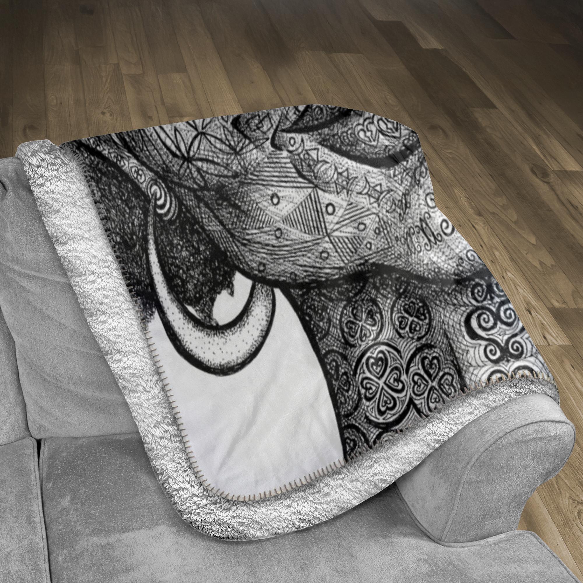 the-wisdom-keeper-of-freshness-beauty-black-white-fleece-sherpa-blanket – Wisdom Keepers