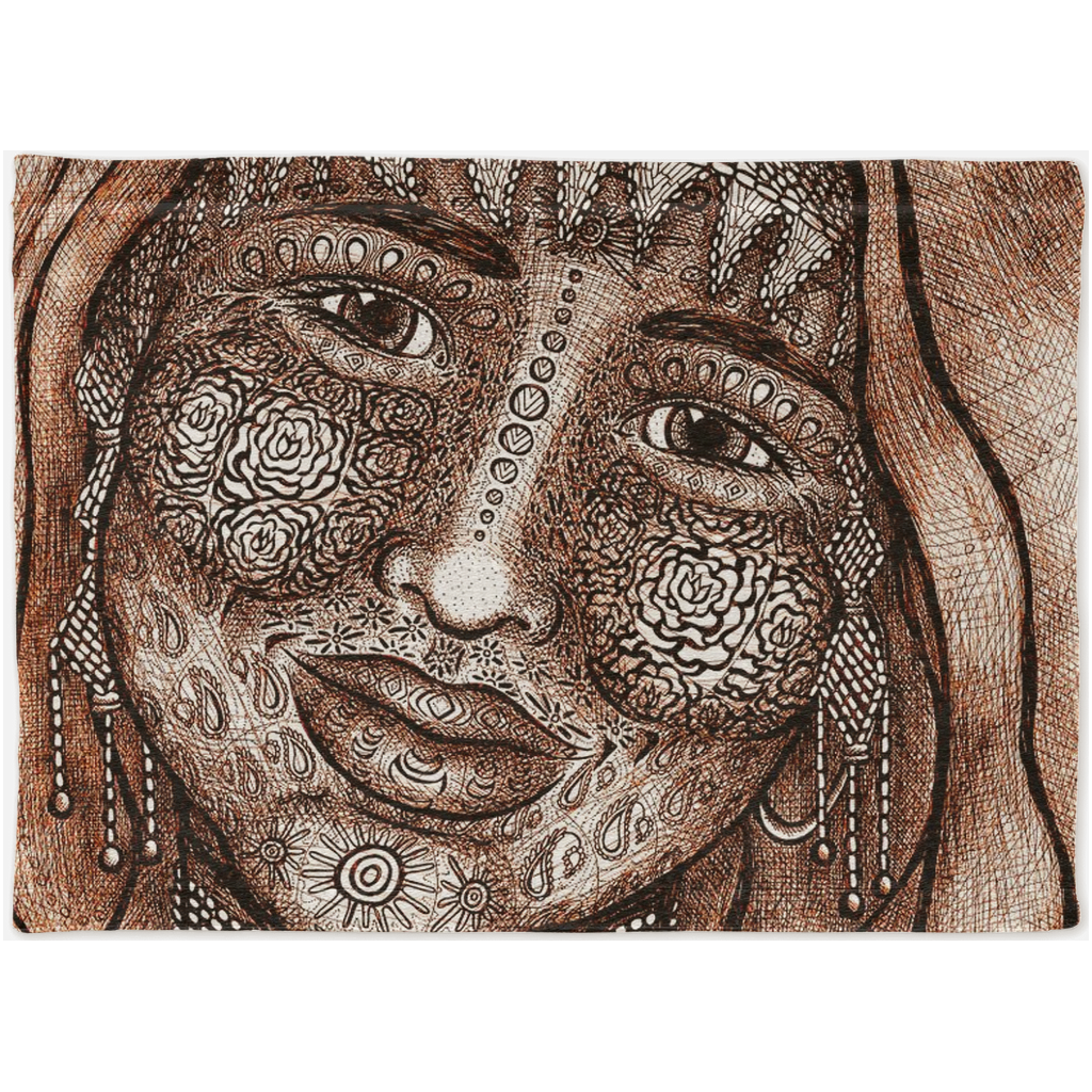 the-wisdom-keeper-of-empathy-brown-white-woven-tapestry – Wisdom Keepers