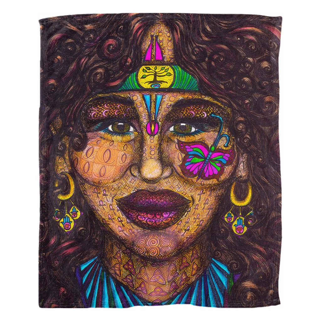 the-wisdom-keeper-of-determination-full-color-fleece-blanket – Wisdom Keepers