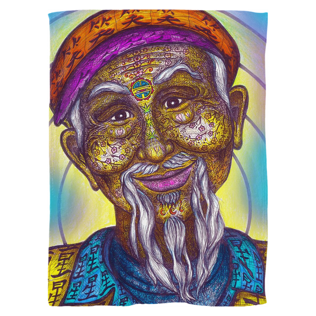 the-wisdom-keeper-of-patience-full-color-fleece-blanket – Wisdom Keepers