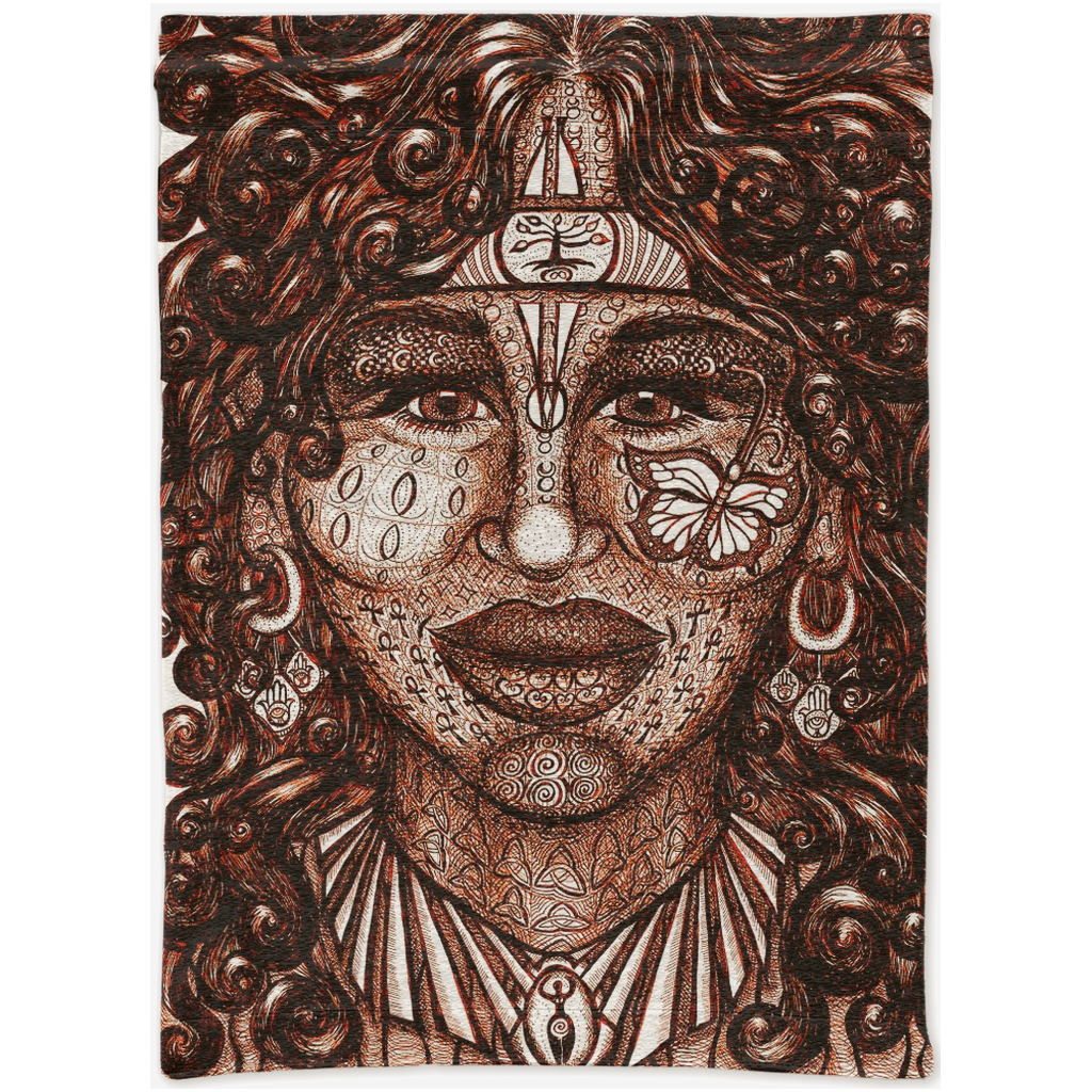 the-wisdom-keeper-of-determination-brown-white-woven-tapestry – Wisdom Keepers
