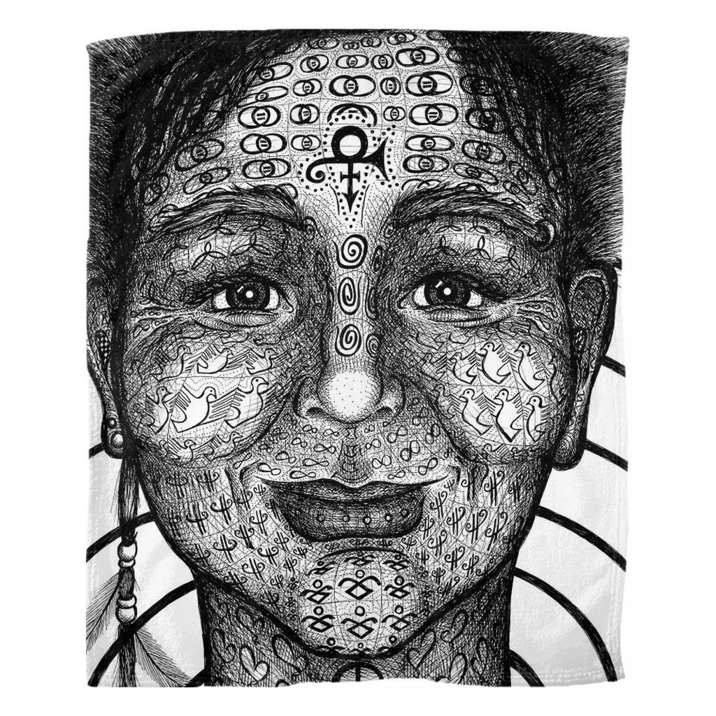 the-wisdom-keeper-of-equality-tenderness-black-white-fleece-blanket – Wisdom Keepers