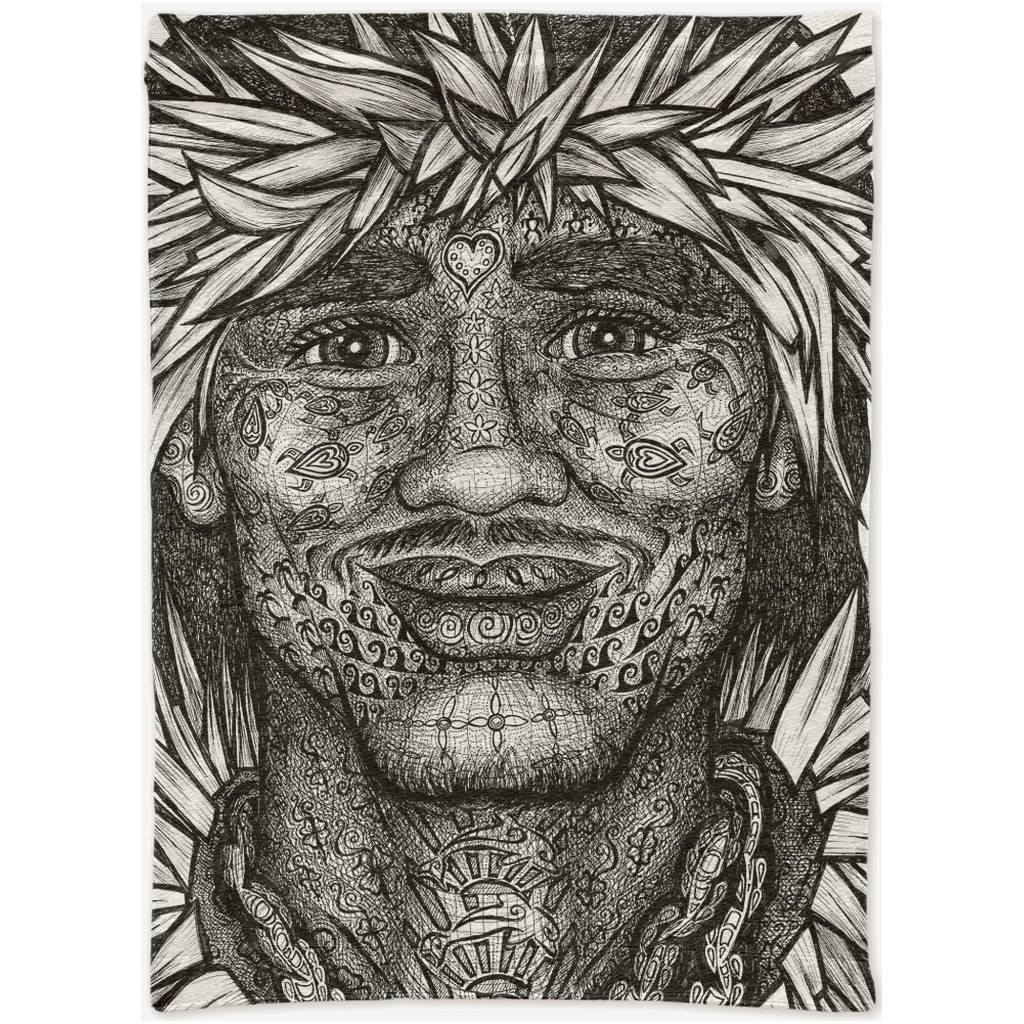 the-wisdom-keeper-of-vitality-black-white-woven-tapestry – Wisdom Keepers