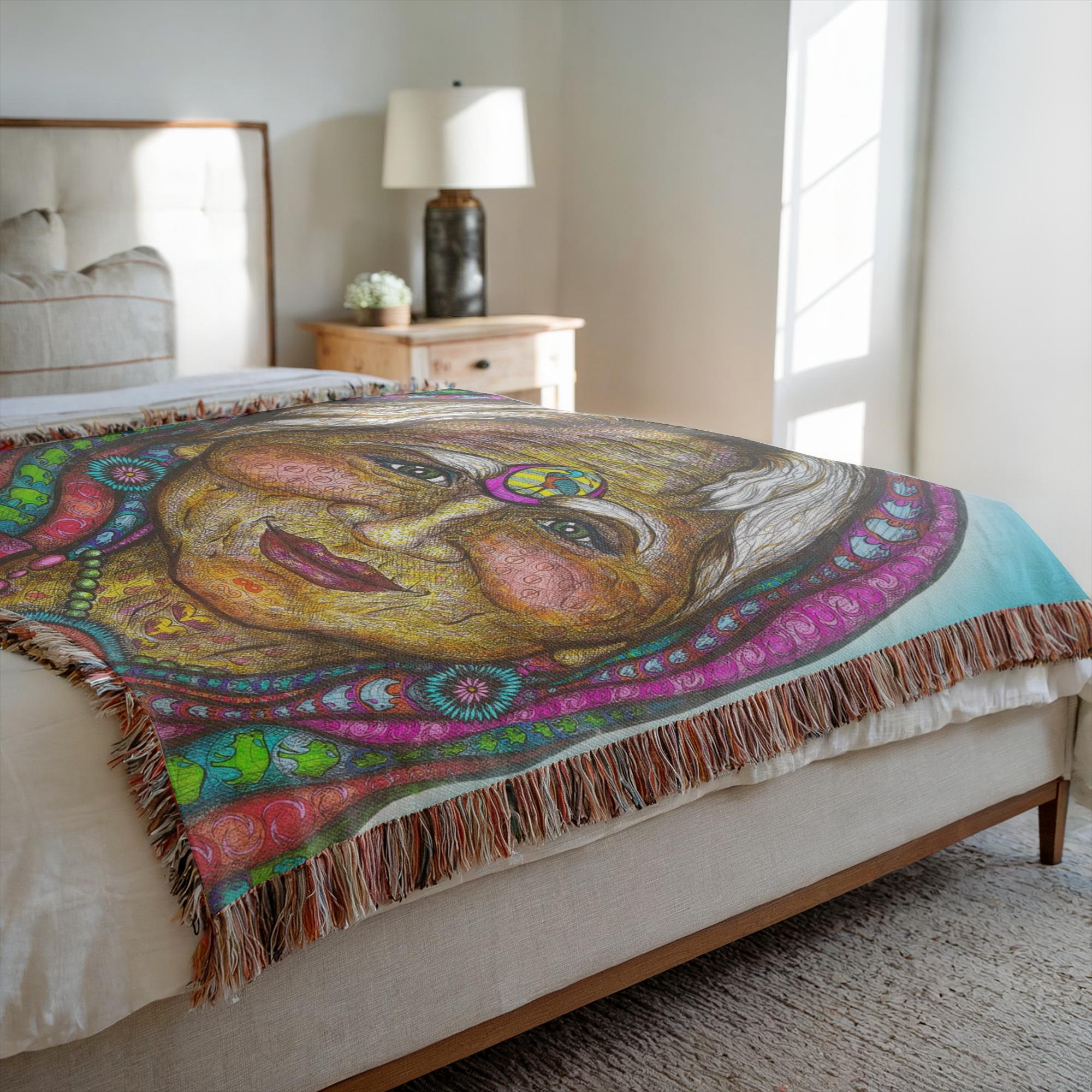 the-wisdom-keeper-of-synergy-communion-full-color-woven-blanket – Wisdom Keepers