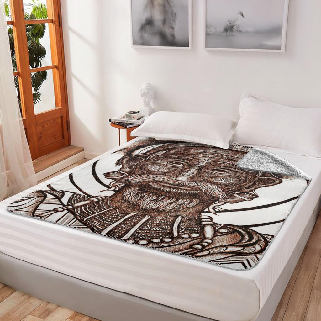 the-wisdom-keeper-of-versatility-brown-white-fleece-sherpa-blanket – Wisdom Keepers