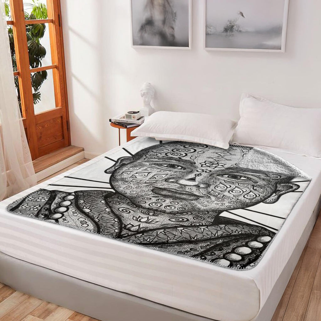 the-wisdom-keeper-of-initiative-awakening-black-white-fleece-sherpa-blanket – Wisdom Keepers