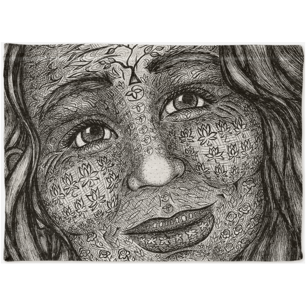 the-wisdom-keeper-of-imagination-black-white-woven-tapestry – Wisdom Keepers